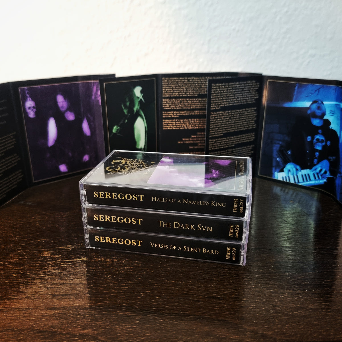 Seregost - Early Albums 3x Cassette Tape Bundle /w signed card