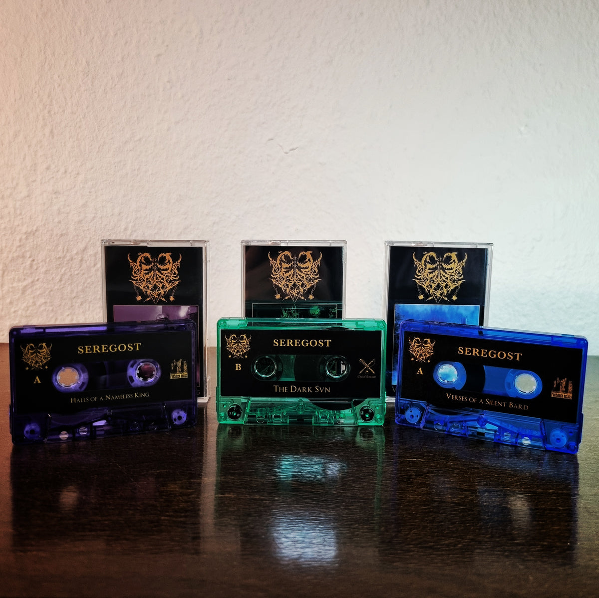 Seregost - Early Albums 3x Cassette Tape Bundle /w signed card