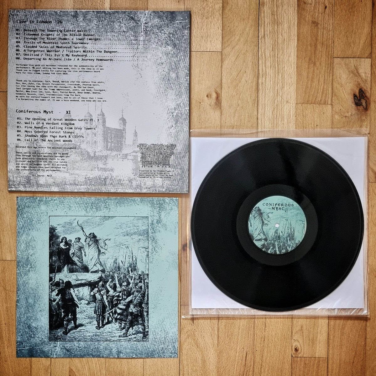 Coniferous Myst - Live in London Vinyl LP