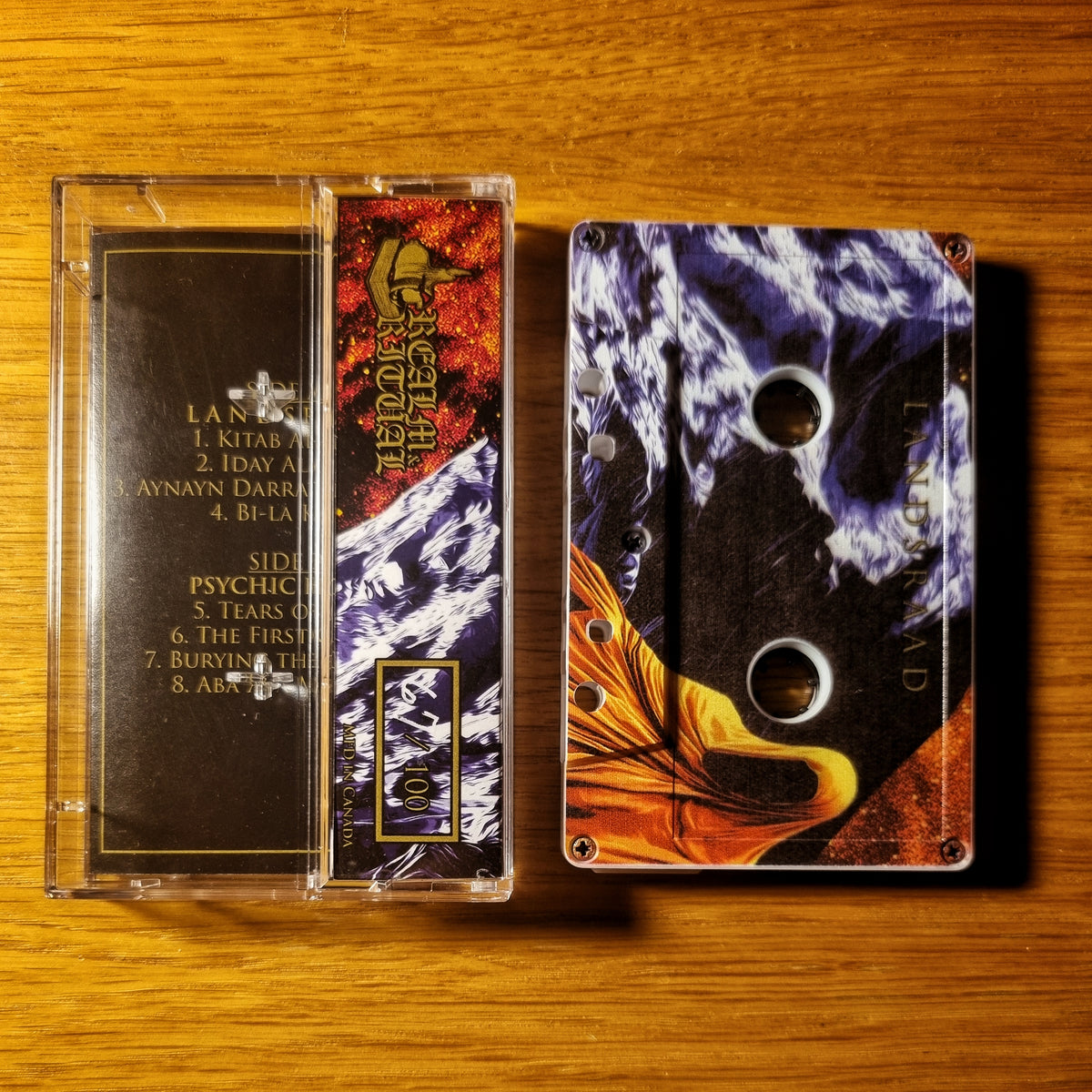 Landsraad / Psychic Hood - Codex of Sand Cassette Tape