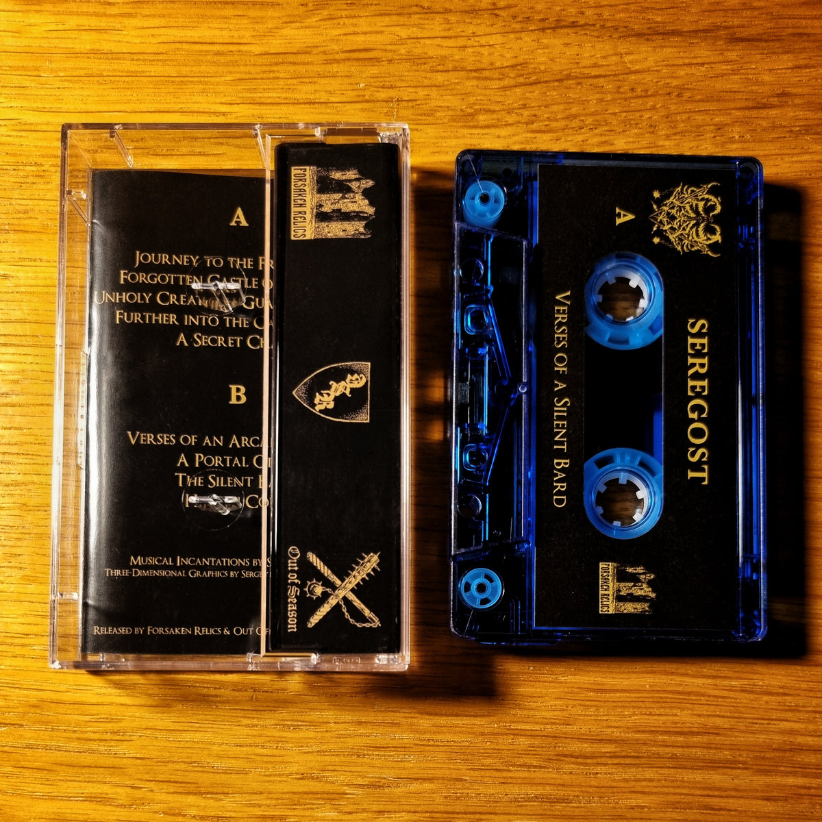 Seregost - Verses of a Silent Bard Cassette Tape