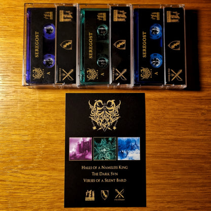 Seregost - Early Albums 3x Cassette Tape Bundle /w signed card