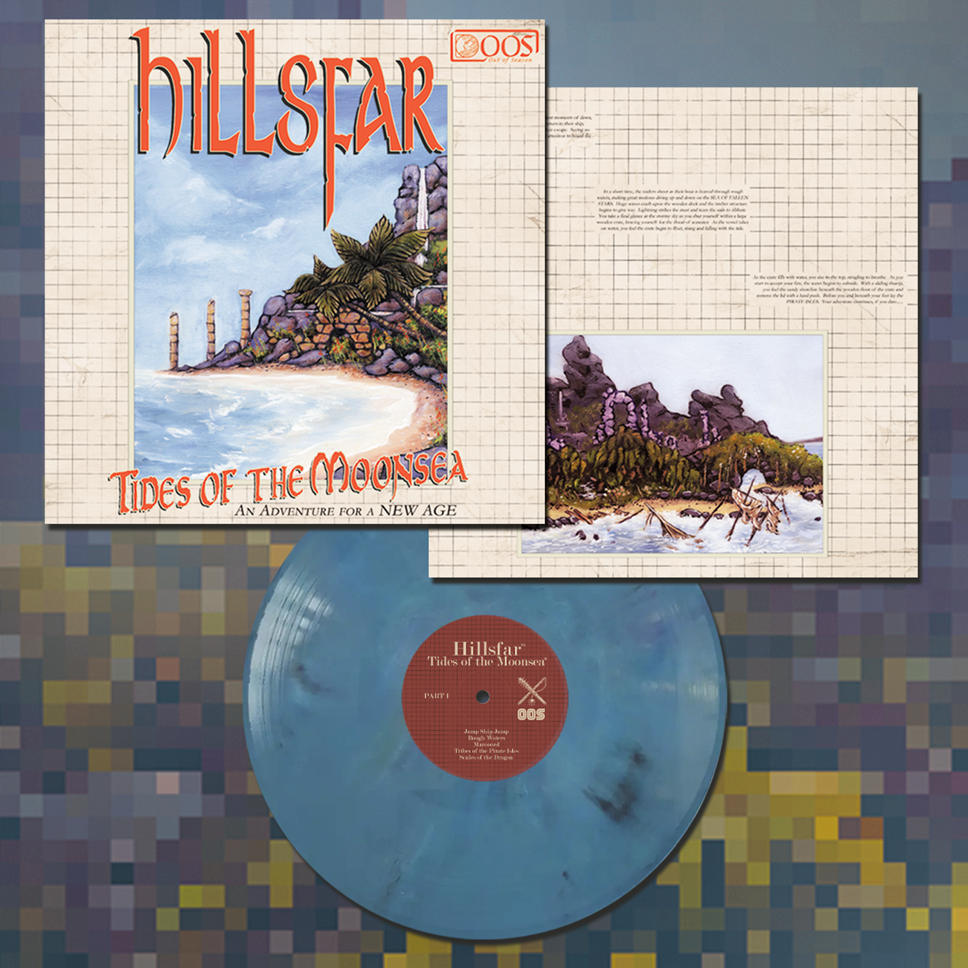 Hillsfar - Tides of the Moonsea Blue Vinyl LP *PREORDER*