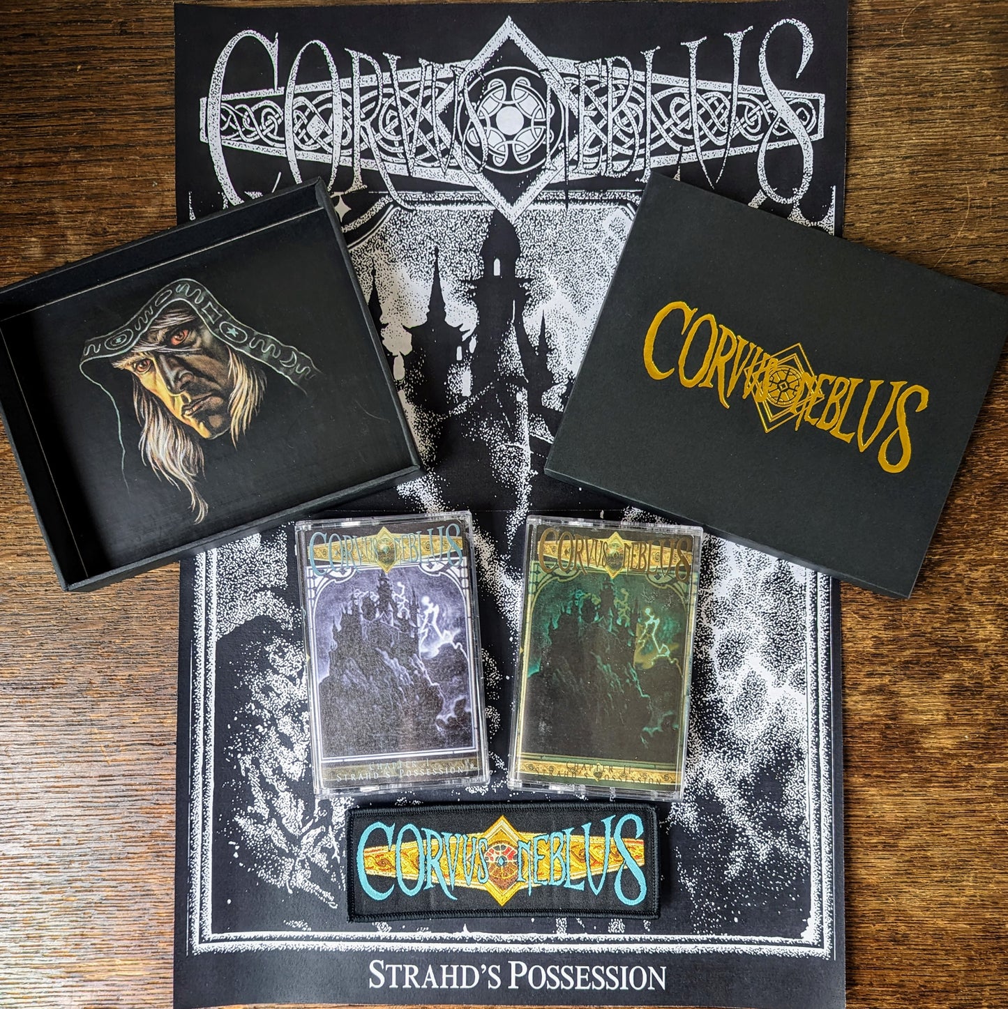 Corvus Neblus - Strahd's Possession 2xCassette Tape Box Set