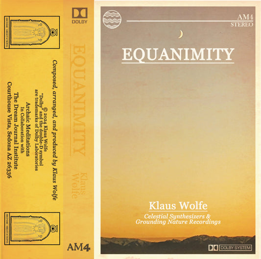 Klaus Wolfe - Equanimity Cassette Tape