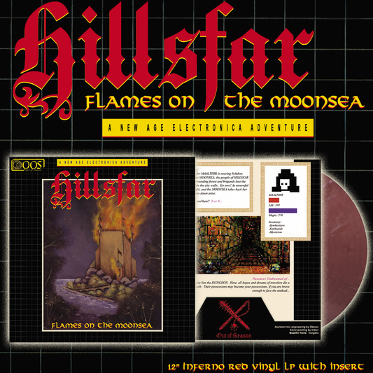 Hillsfar - Flames on the Moonsea Red Vinyl LP *PREORDER*