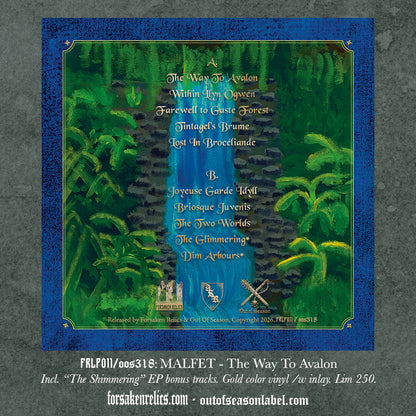 Malfet - The Way To Avalon Golden Vinyl LP *PREORDER*