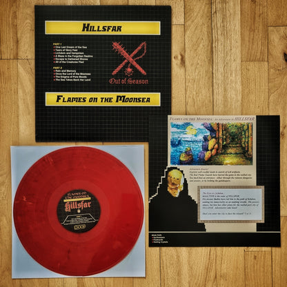 Hillsfar - Flames on the Moonsea Red Vinyl LP