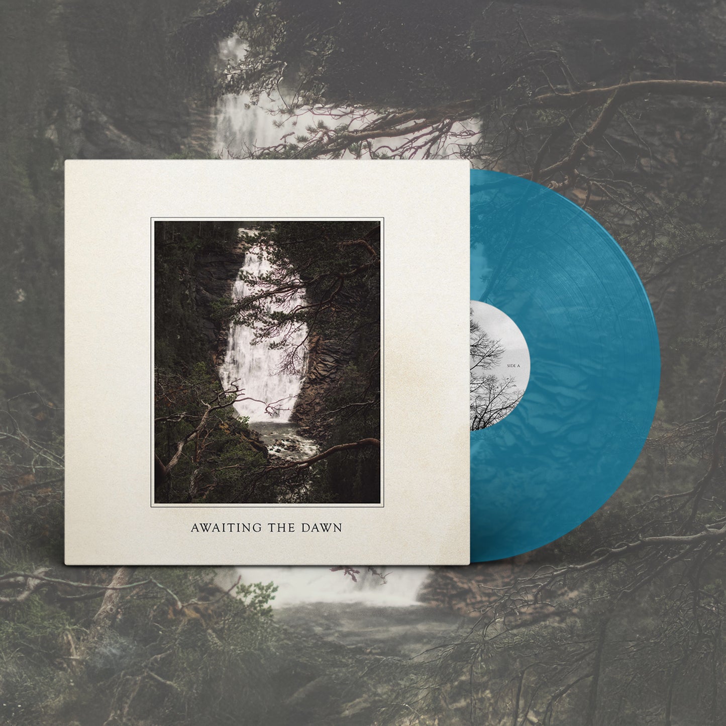 Tir - Awaiting The Dawn Blue Vinyl LP